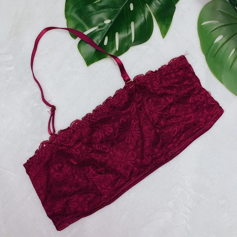 Dark fuchsia Bralette